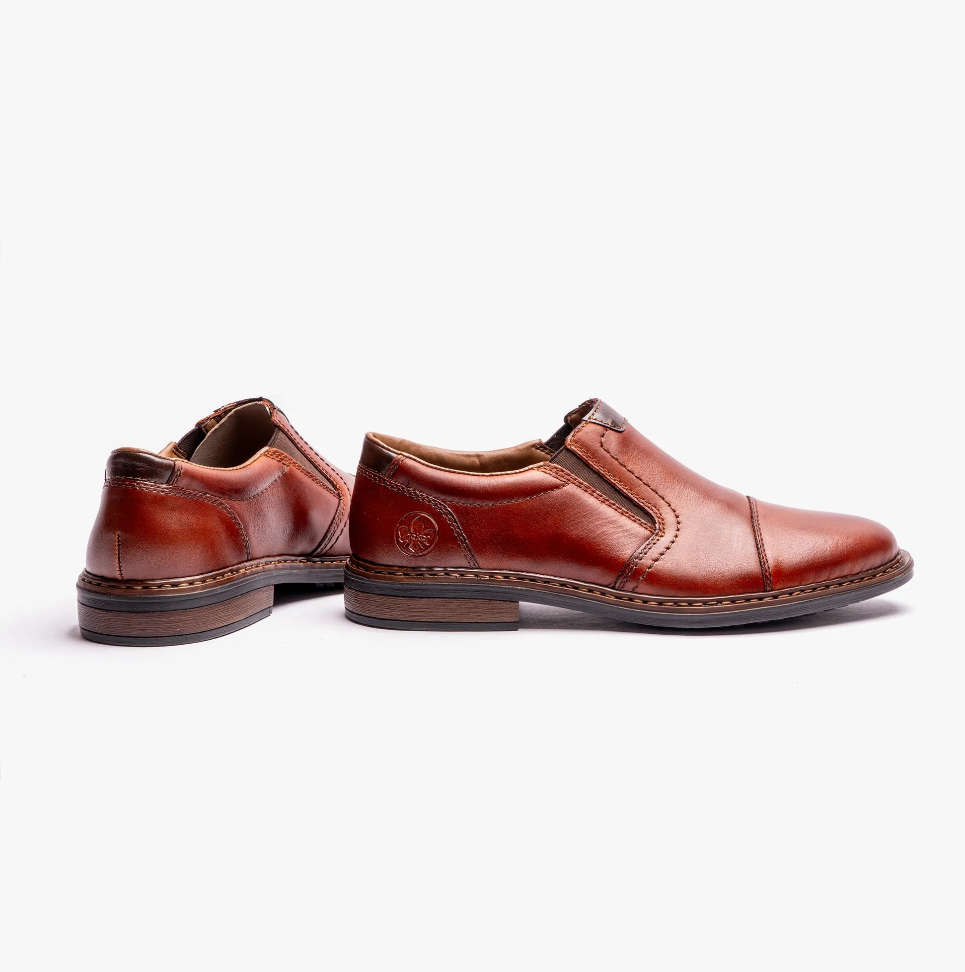 17659-23 Mens Slip On Brown