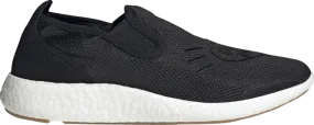 Adidas Human Made x Pure Slip-On 'Black' Sneakers, black