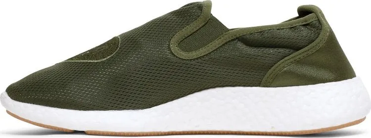 Adidas Human Made x Pure Slip-On 'Wild Pine' Sneakers, Green