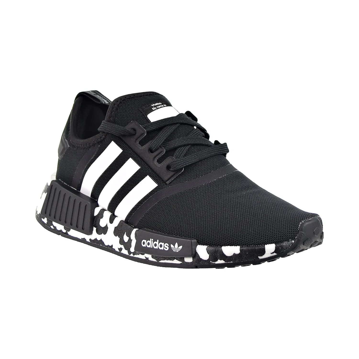 Adidas NMD_R1 J Primeblue Big Kids' Shoes Core Black/Core Black/Cloud White