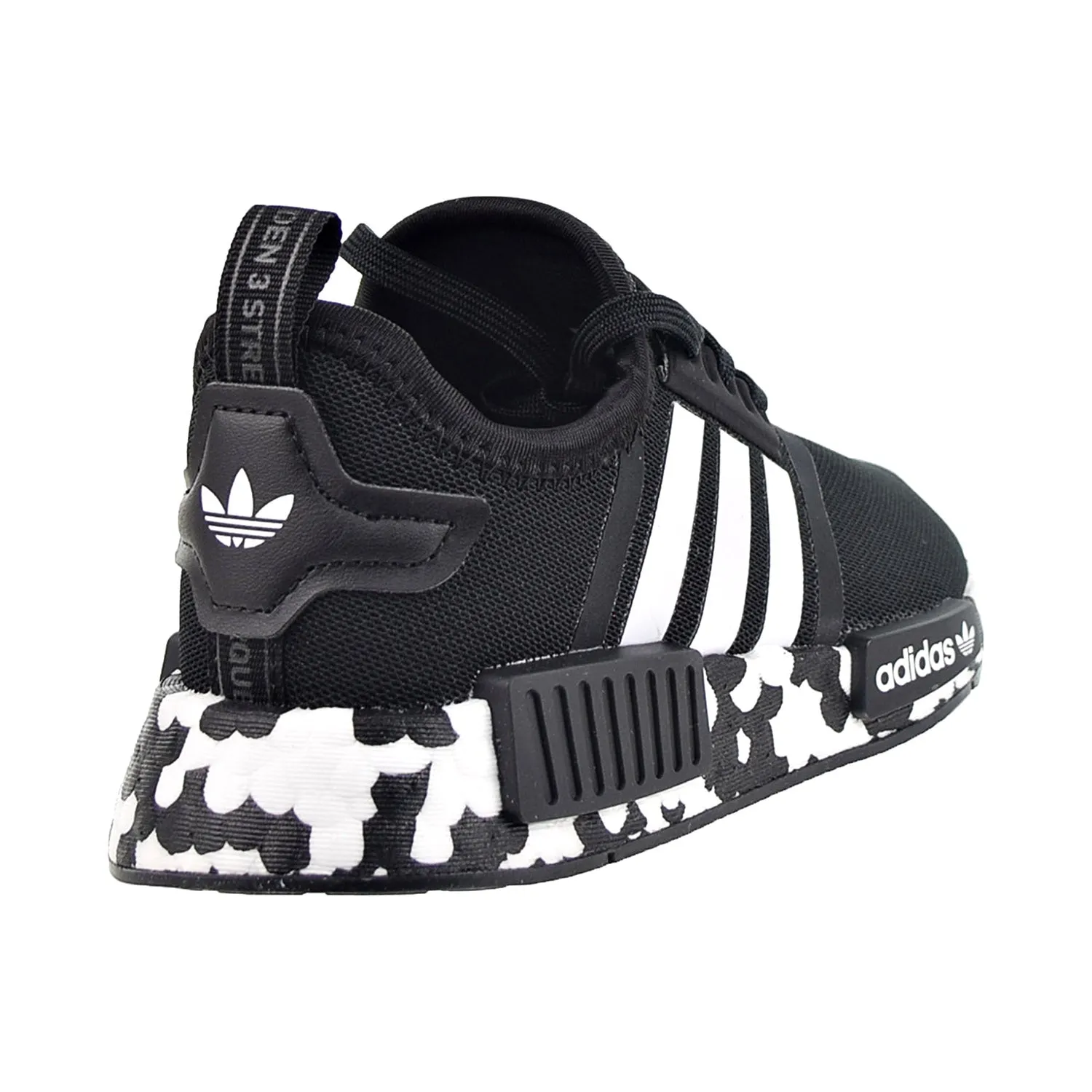 Adidas NMD_R1 Little Kids' Shoes Core Black/Cloud White