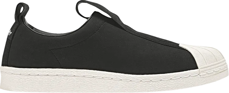 Adidas Wmns Superstar BW3S Slip-On 'Black White' Sneakers, black