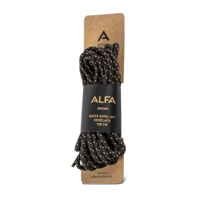 ALFA Shoe laces - BROWN - 1pk