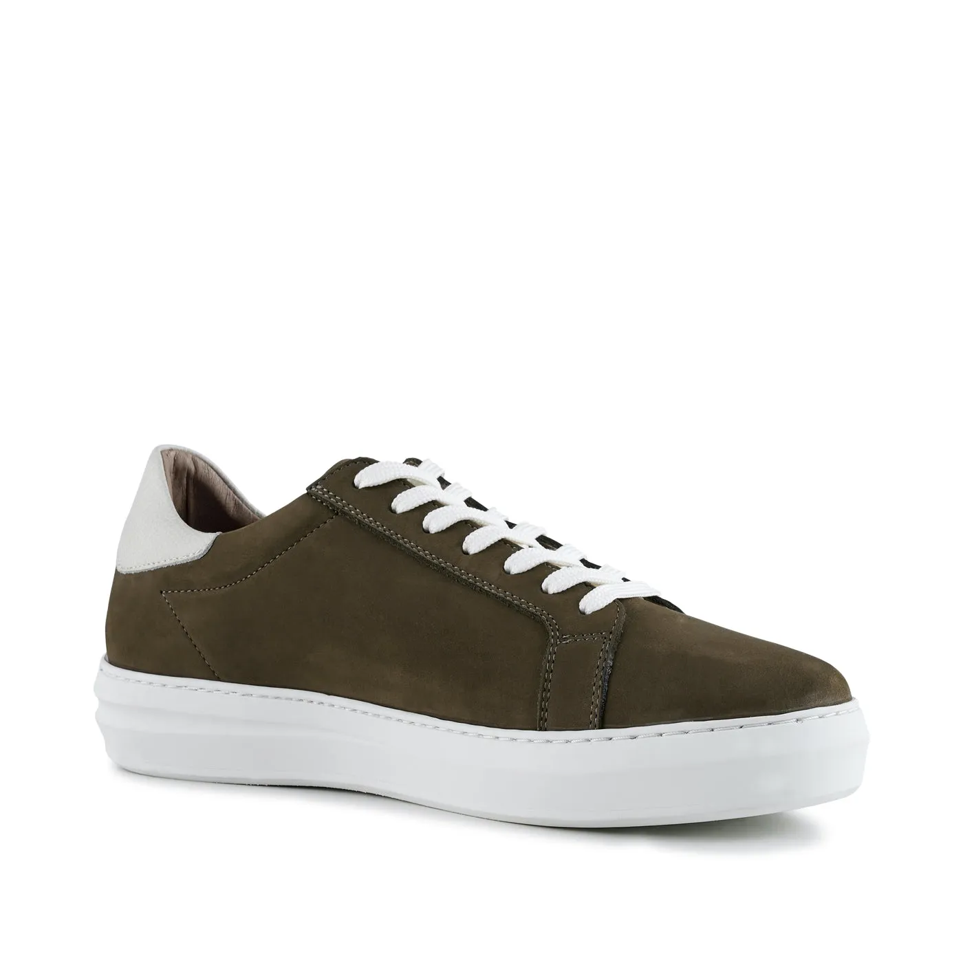 Aphex Nubuck Sneaker - KHAKI GREEN