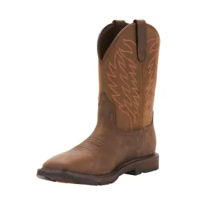 Ariat Groundbreaker Wide Square Toe Waterproof Work Boot