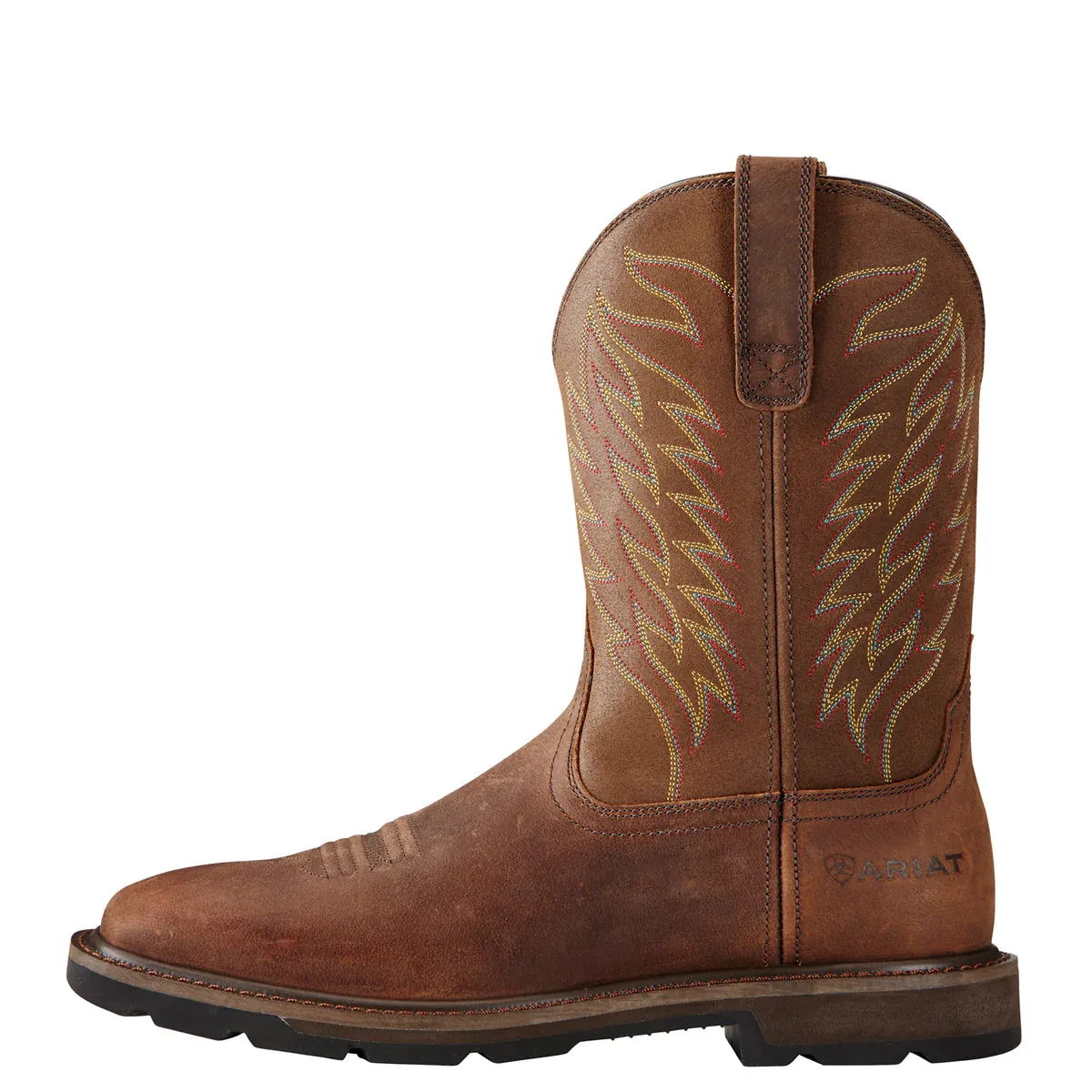 Ariat | Men's Groundbreaker Wide Square Toe | Brown