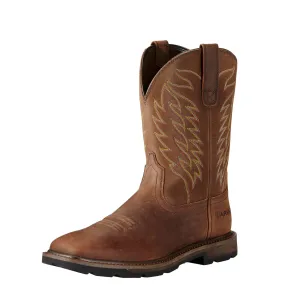 Ariat | Men's Groundbreaker Wide Square Toe | Brown