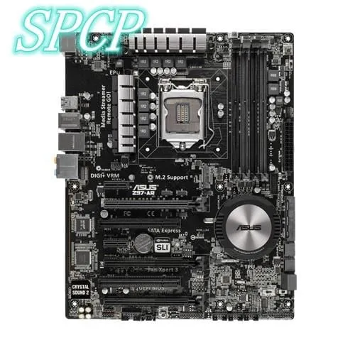 ASUS Z97-AR Z97 computer Motherboard 1150 M.2 socket DDDR3 Atx usb3.0 hdmi Sata Express