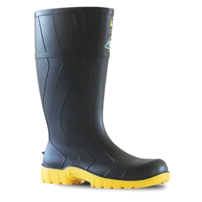 Bata Safemate 2 Gumboot Black/Yellow