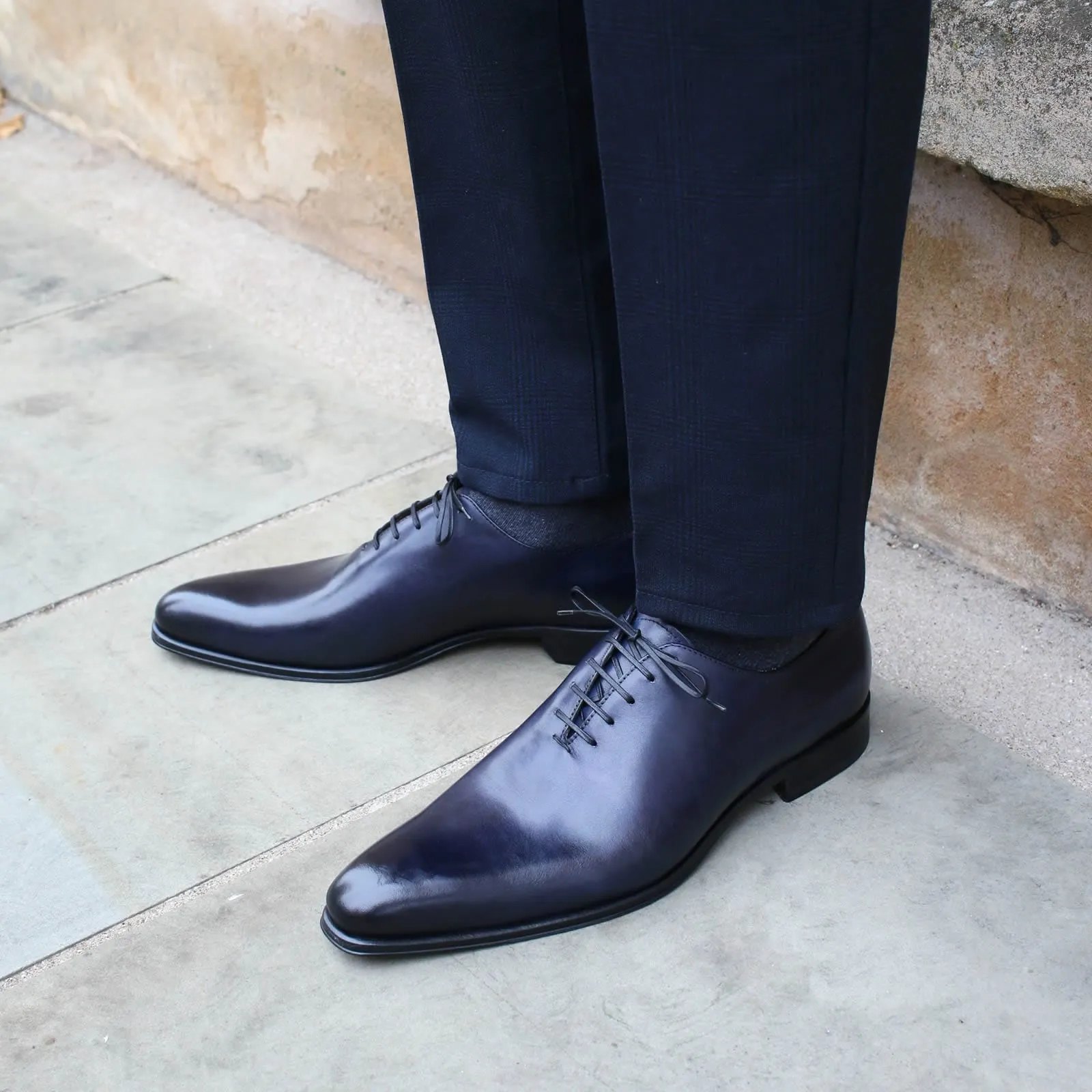 Benson Wholecut Oxford Blue