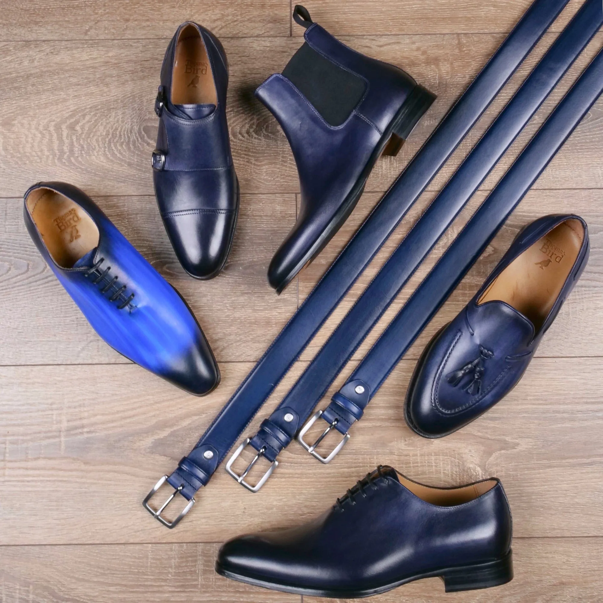 Benson Wholecut Oxford Blue