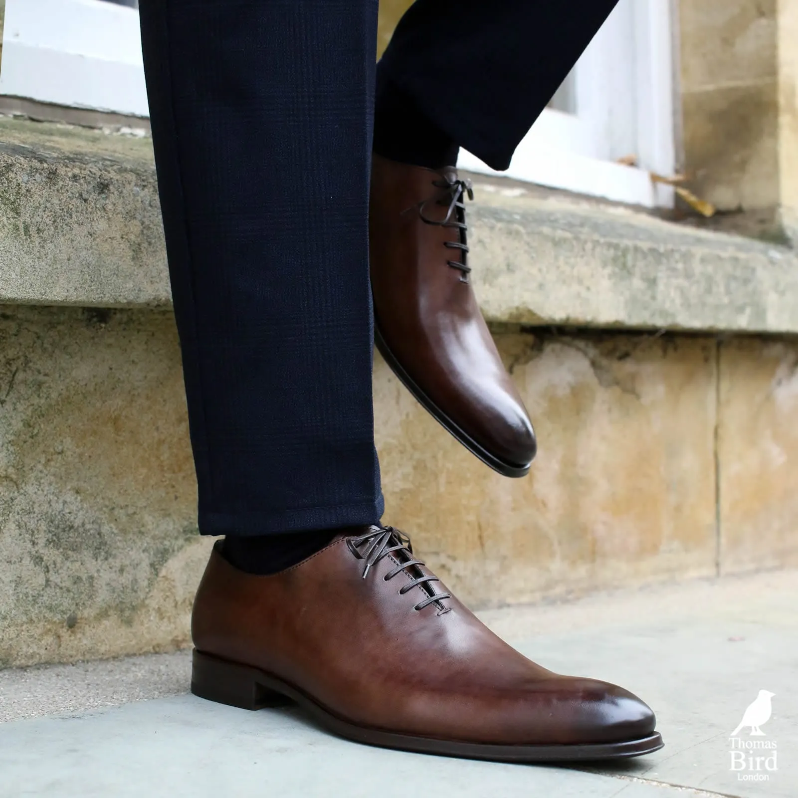 Benson Wholecut Oxford Brown