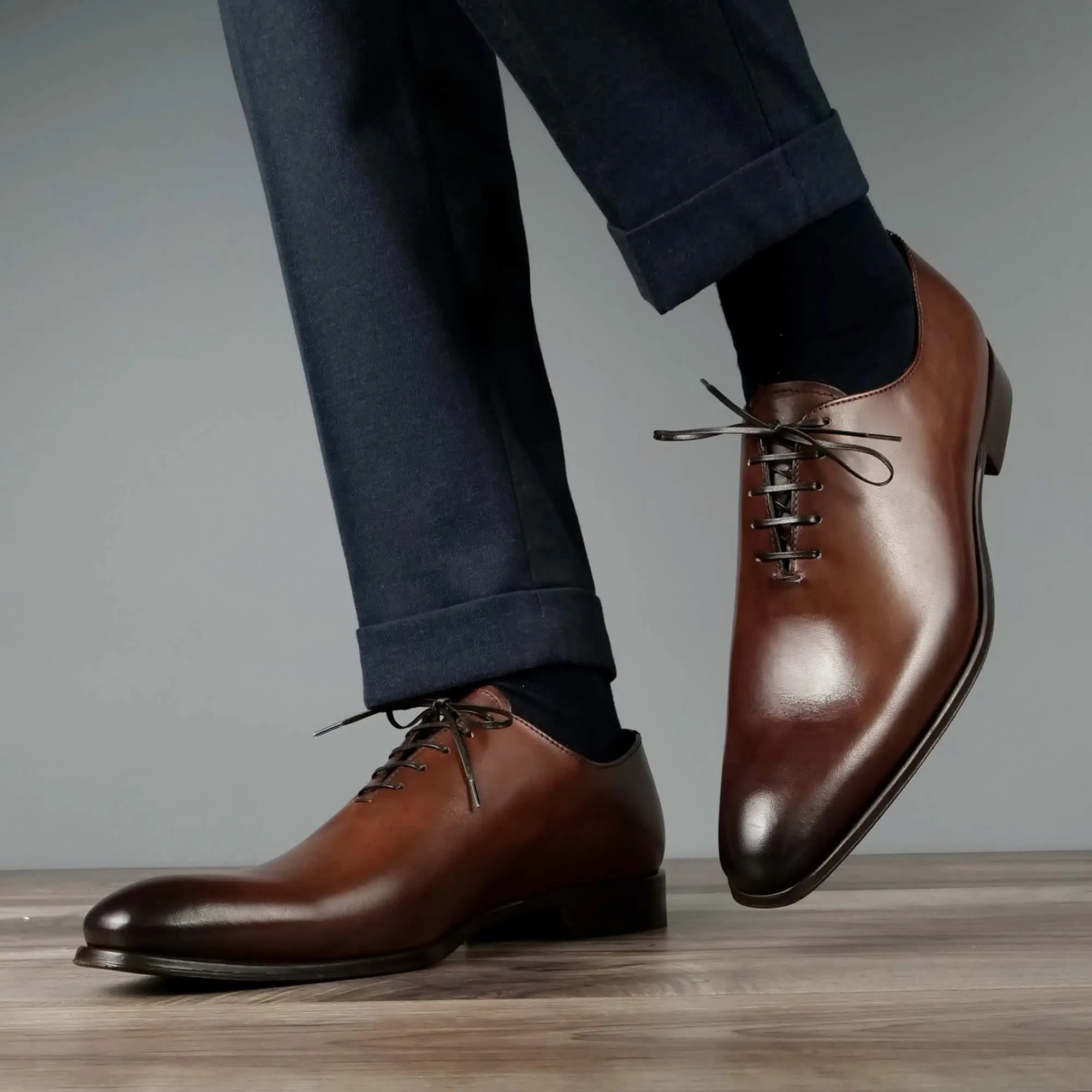 Benson Wholecut Oxford Brown