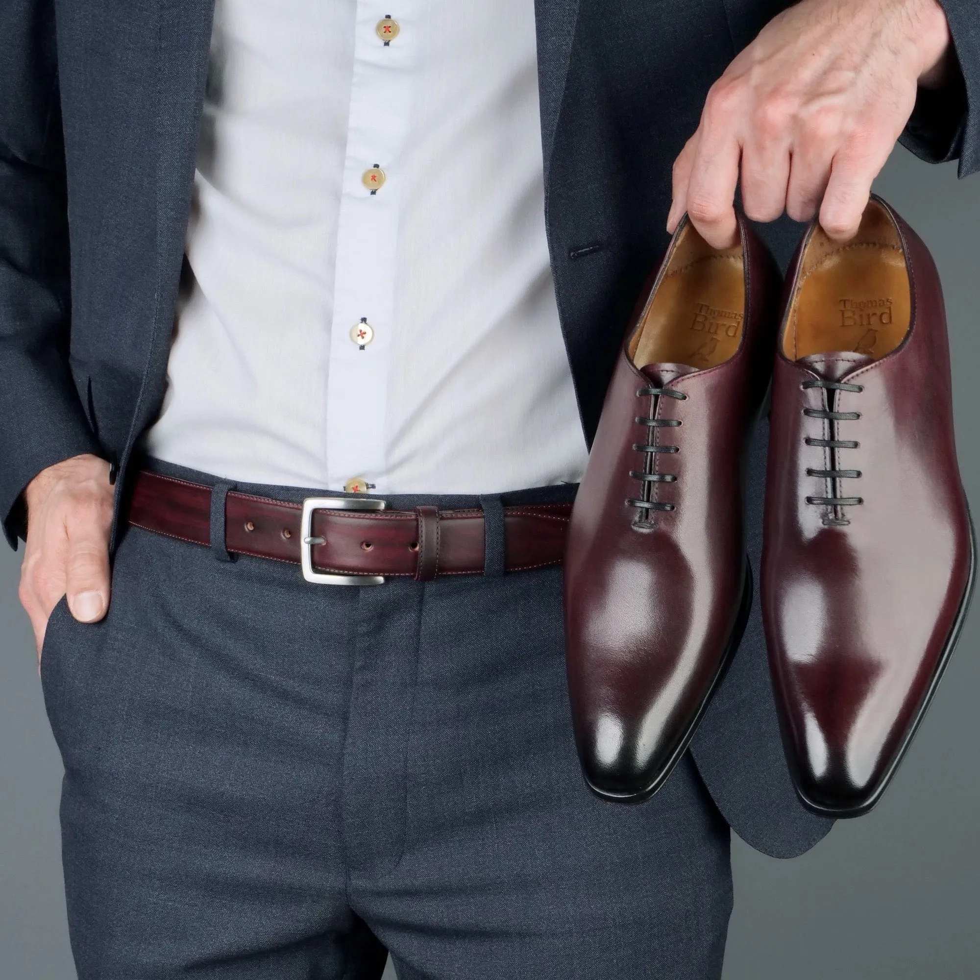 Benson Wholecut Oxford Oxblood