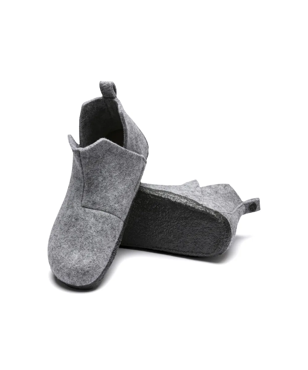 BIRKENSTOCK ANDERMAT NARROW FIT IN LIGHT GREY