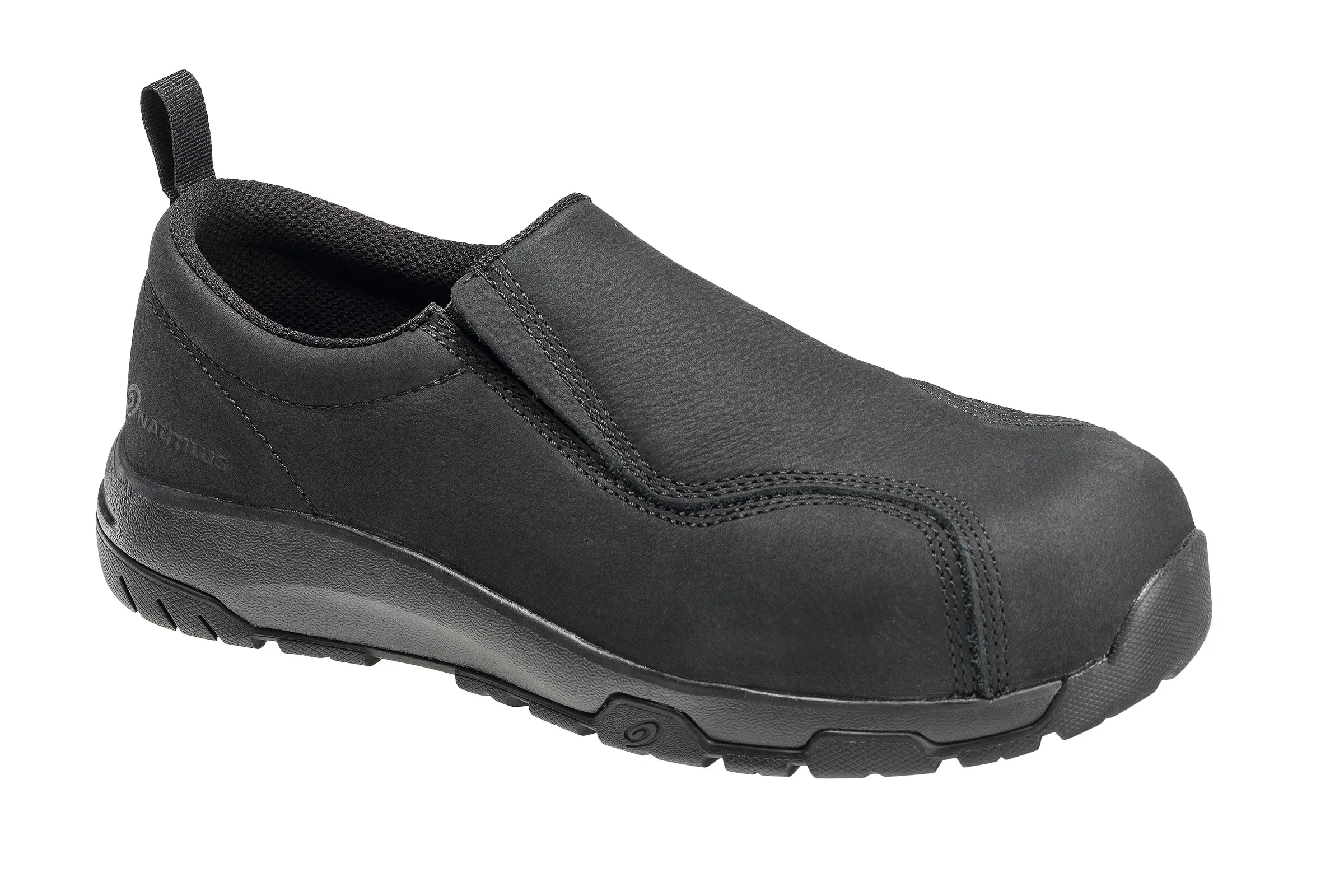 Black Carbon Toe SD10 Slip On Work Shoe