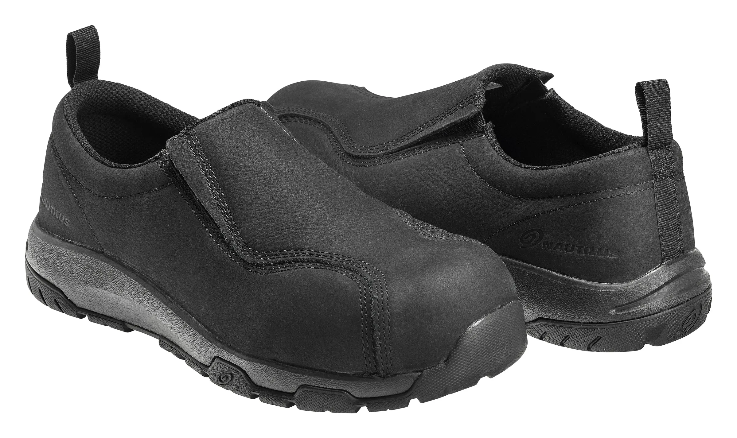 Black Carbon Toe SD10 Slip On Work Shoe