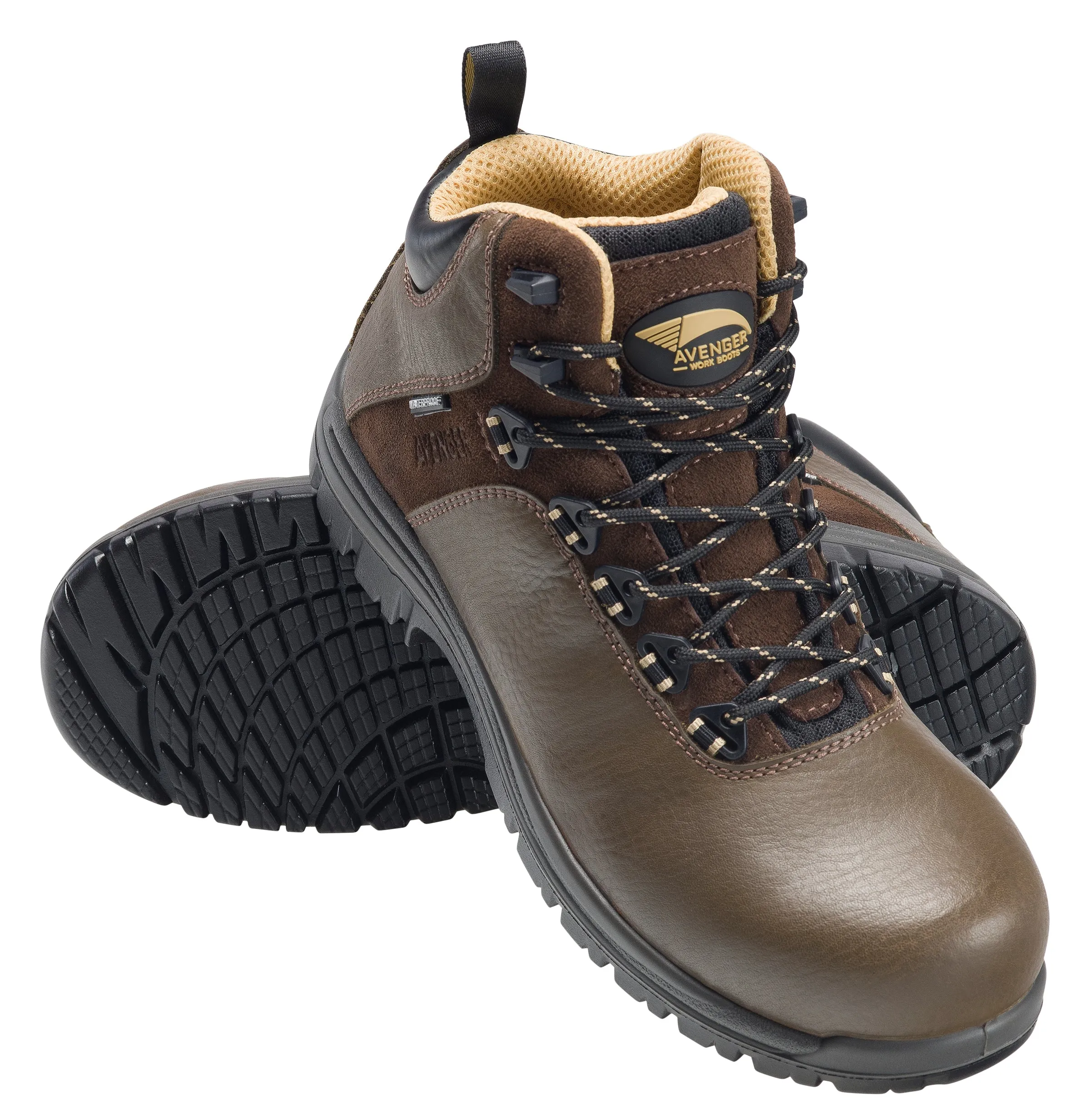 Breaker Brown Composite Toe EH PR WP 6" Work Boot