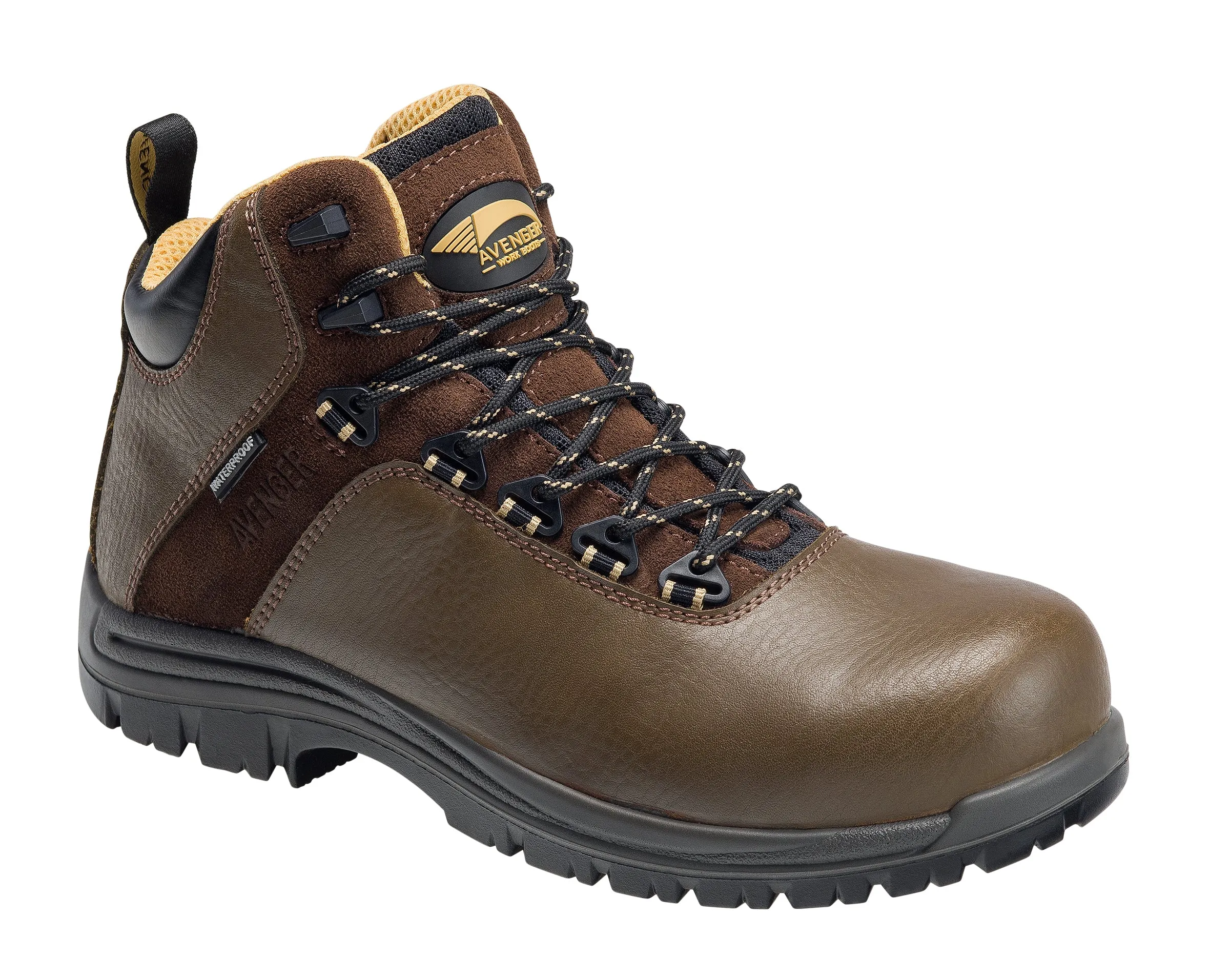 Breaker Brown Composite Toe EH PR WP 6" Work Boot