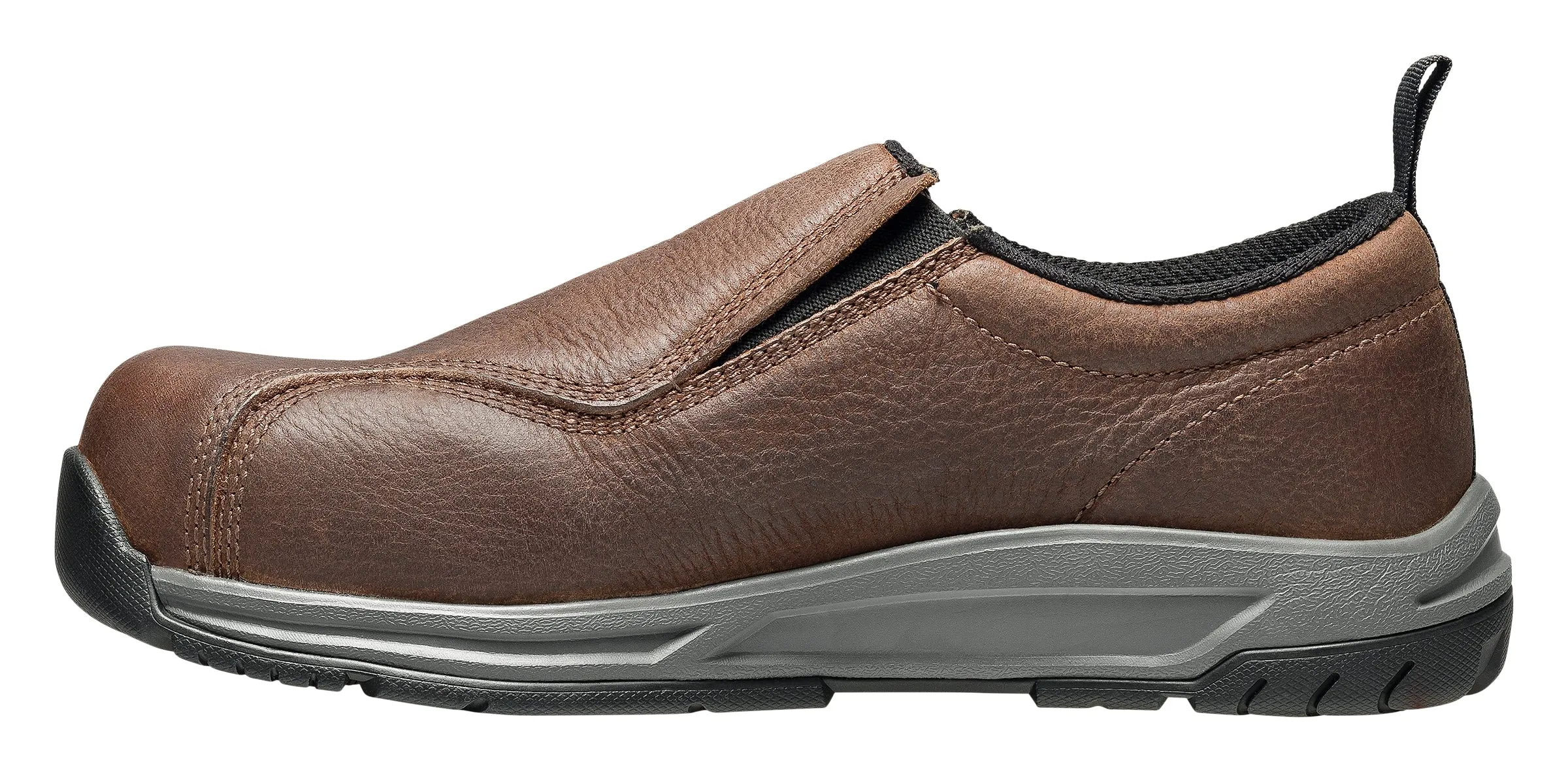 Brown Carbon Toe SD10 Slip On Work Shoe