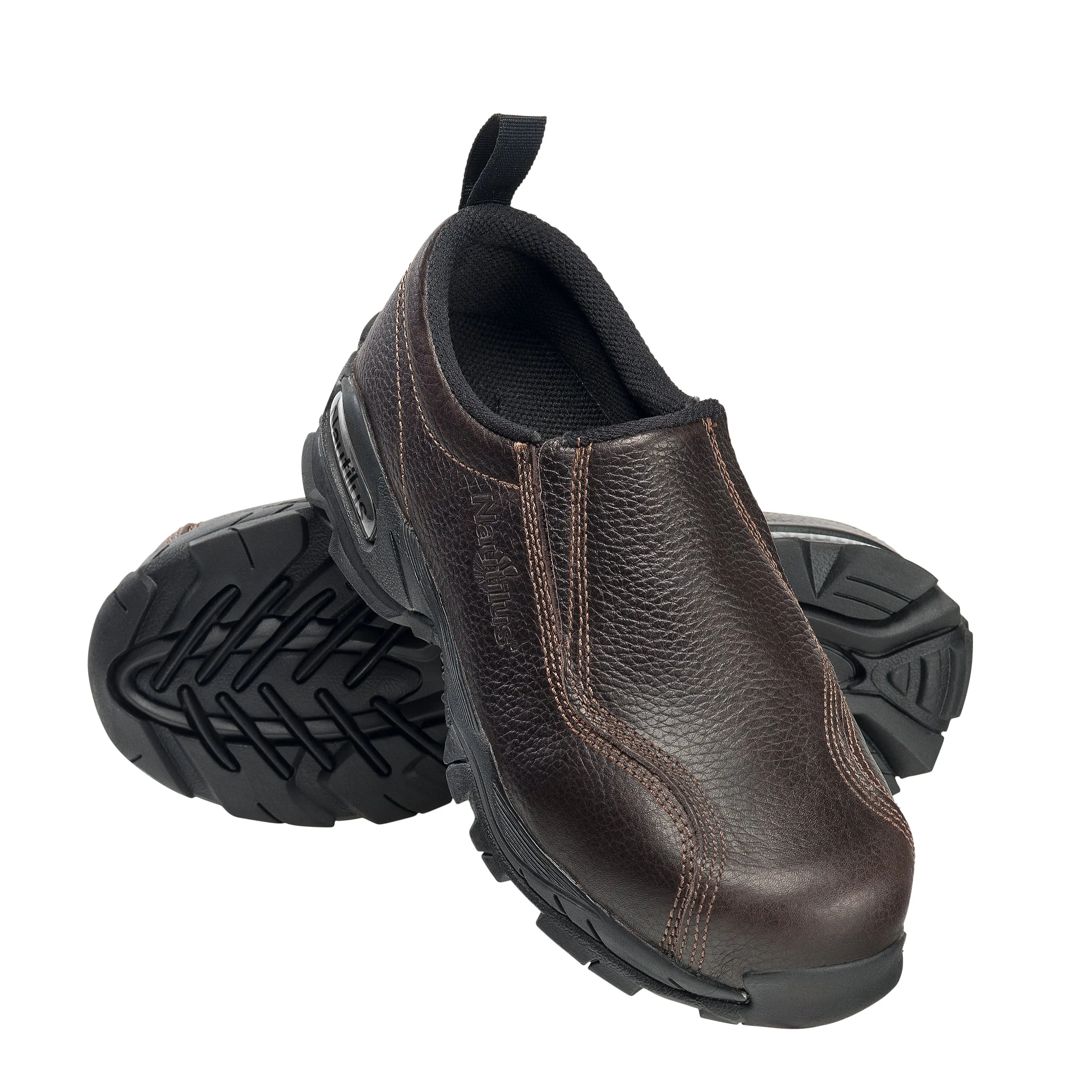 Brown Steel Toe SD10 Slip On Work Shoe