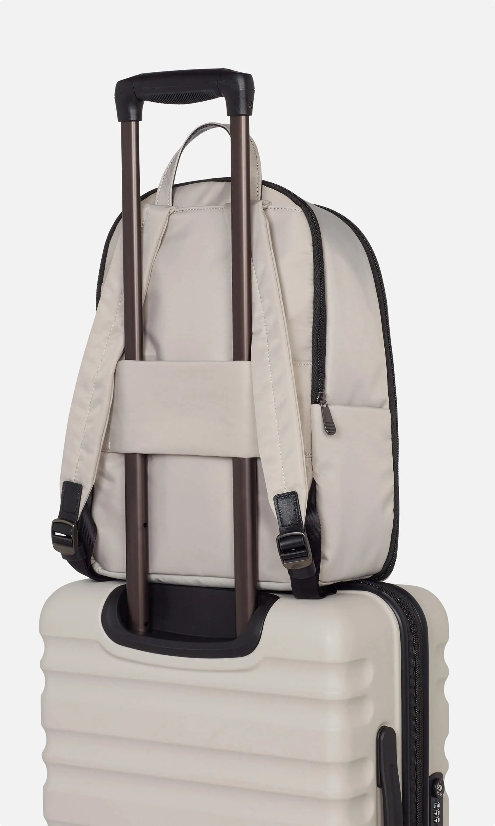 Chelsea Backpack in Taupe