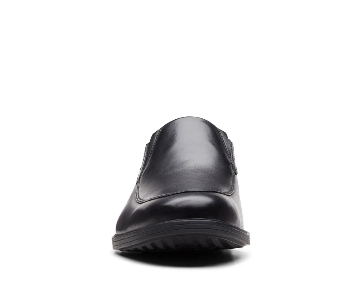 Clarks Whiddon Step Black Leather