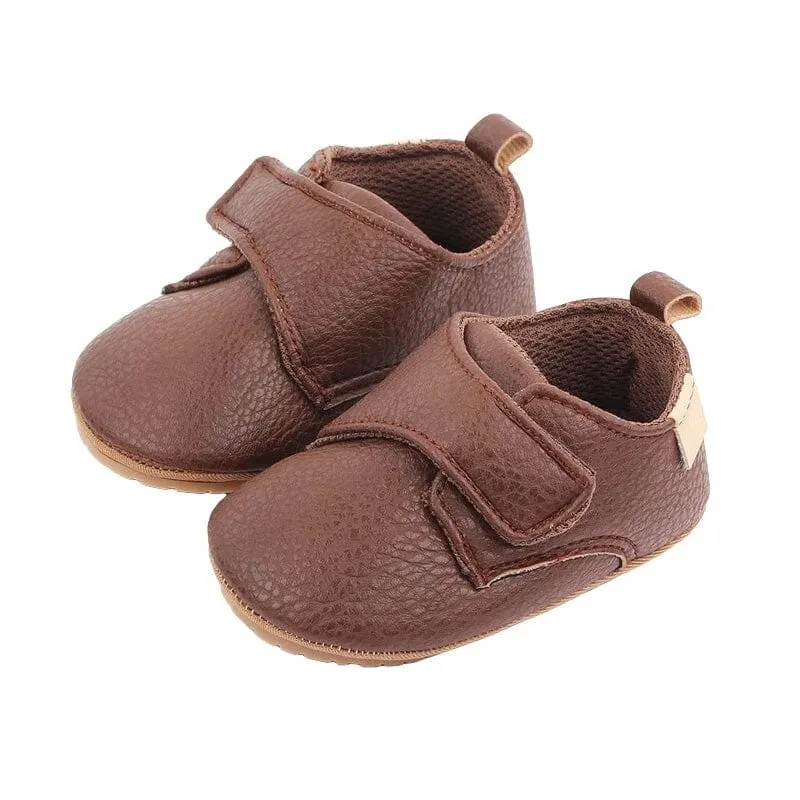 Classic Solid Velcro Baby Shoes