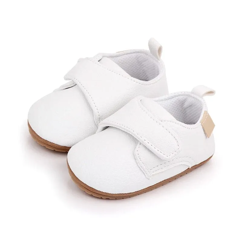 Classic Solid Velcro Baby Shoes