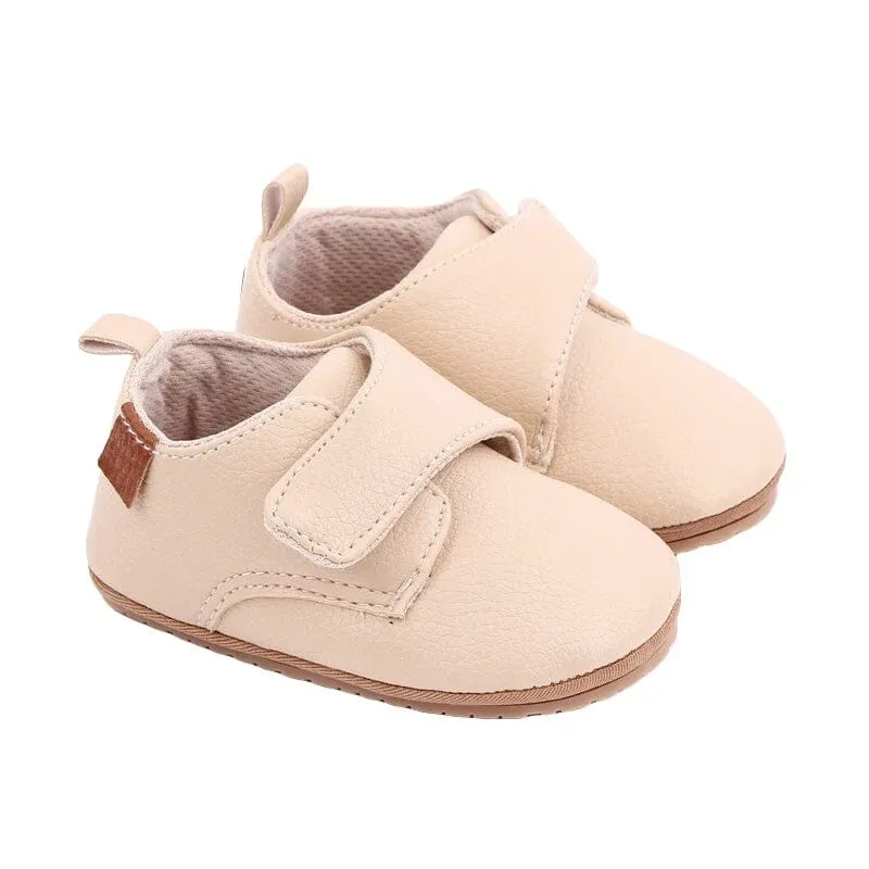 Classic Solid Velcro Baby Shoes