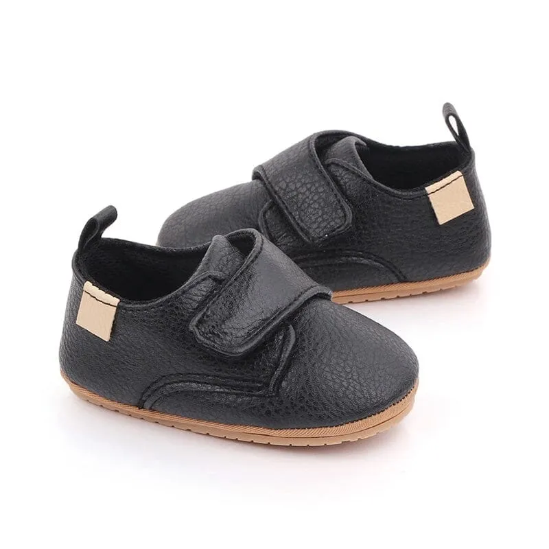 Classic Solid Velcro Baby Shoes