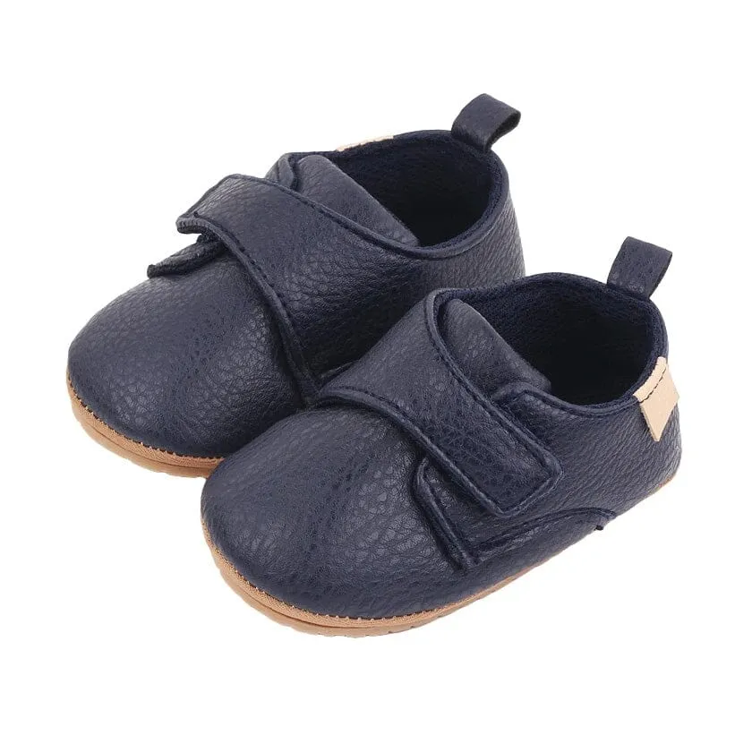 Classic Solid Velcro Baby Shoes