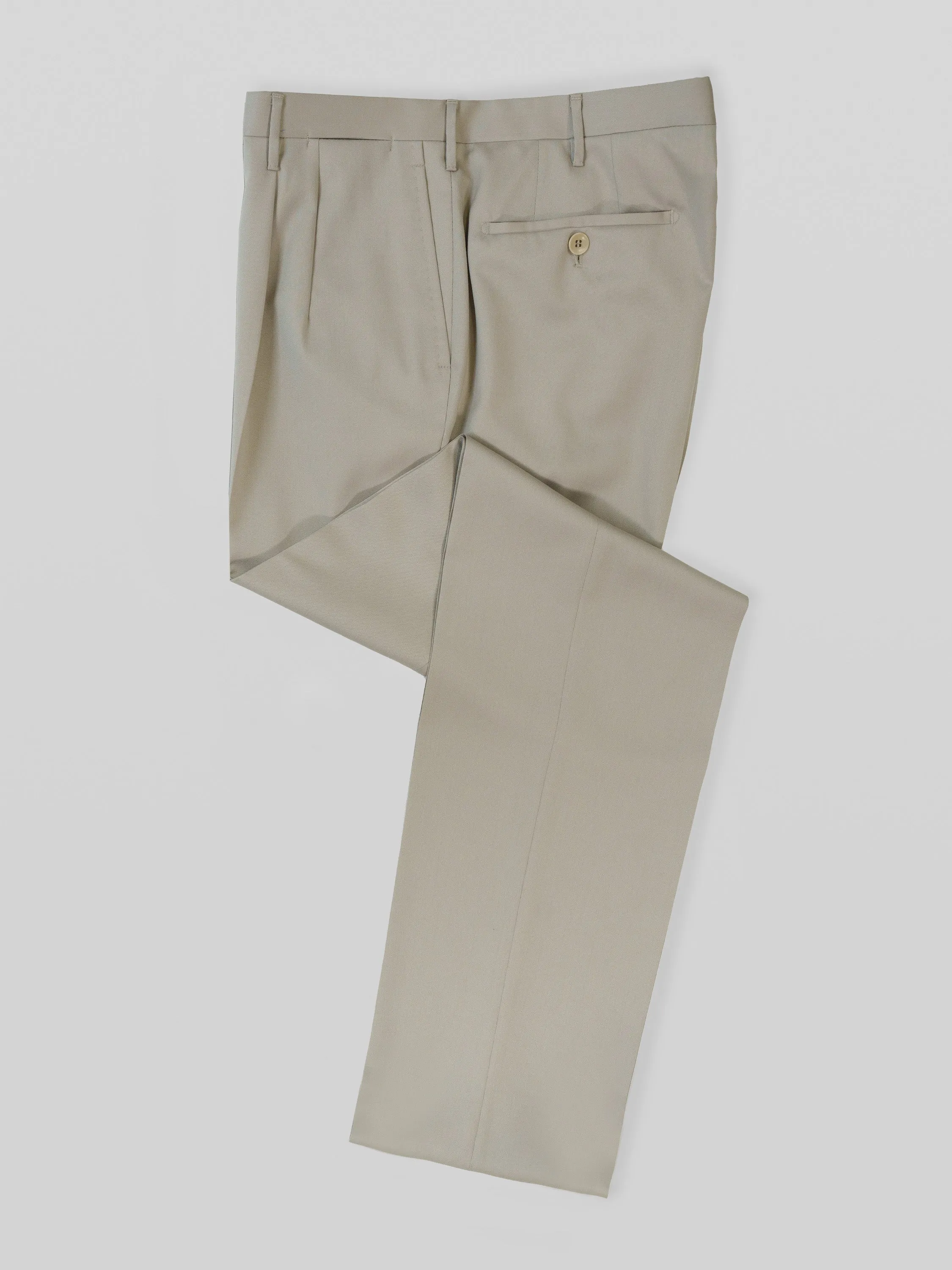 Como gabardine wool trousers