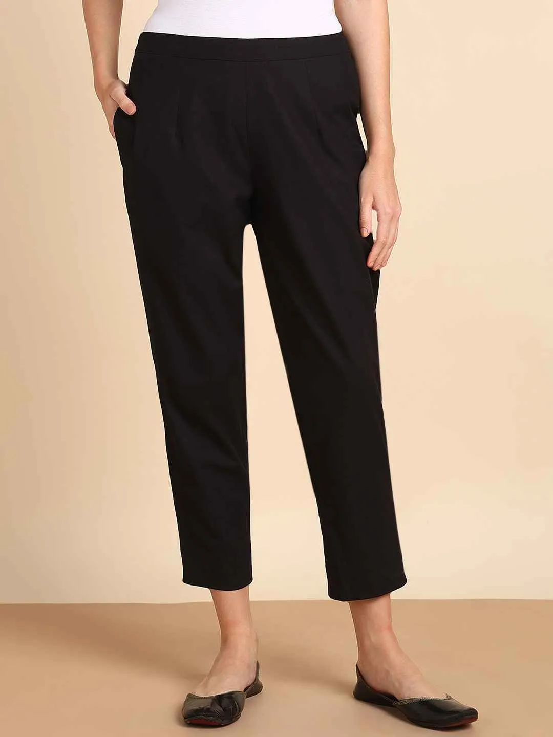 Cotton Regular fit Casual Pants