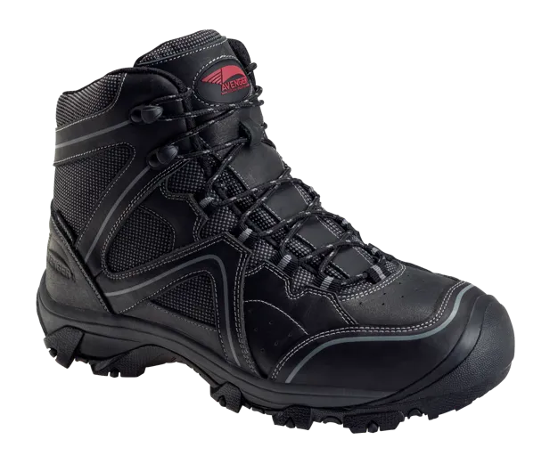 Crosscut Black Steel Toe EH PR WP 6" Work Boot