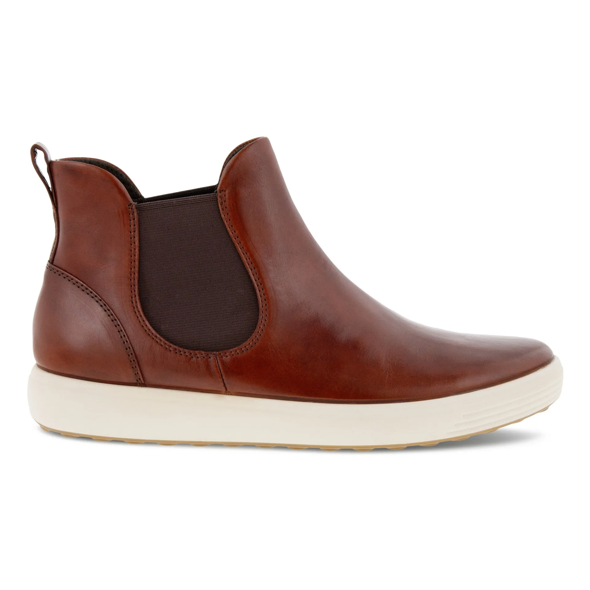 Ecco Soft 7 Chelsea Boot Cognac Women's