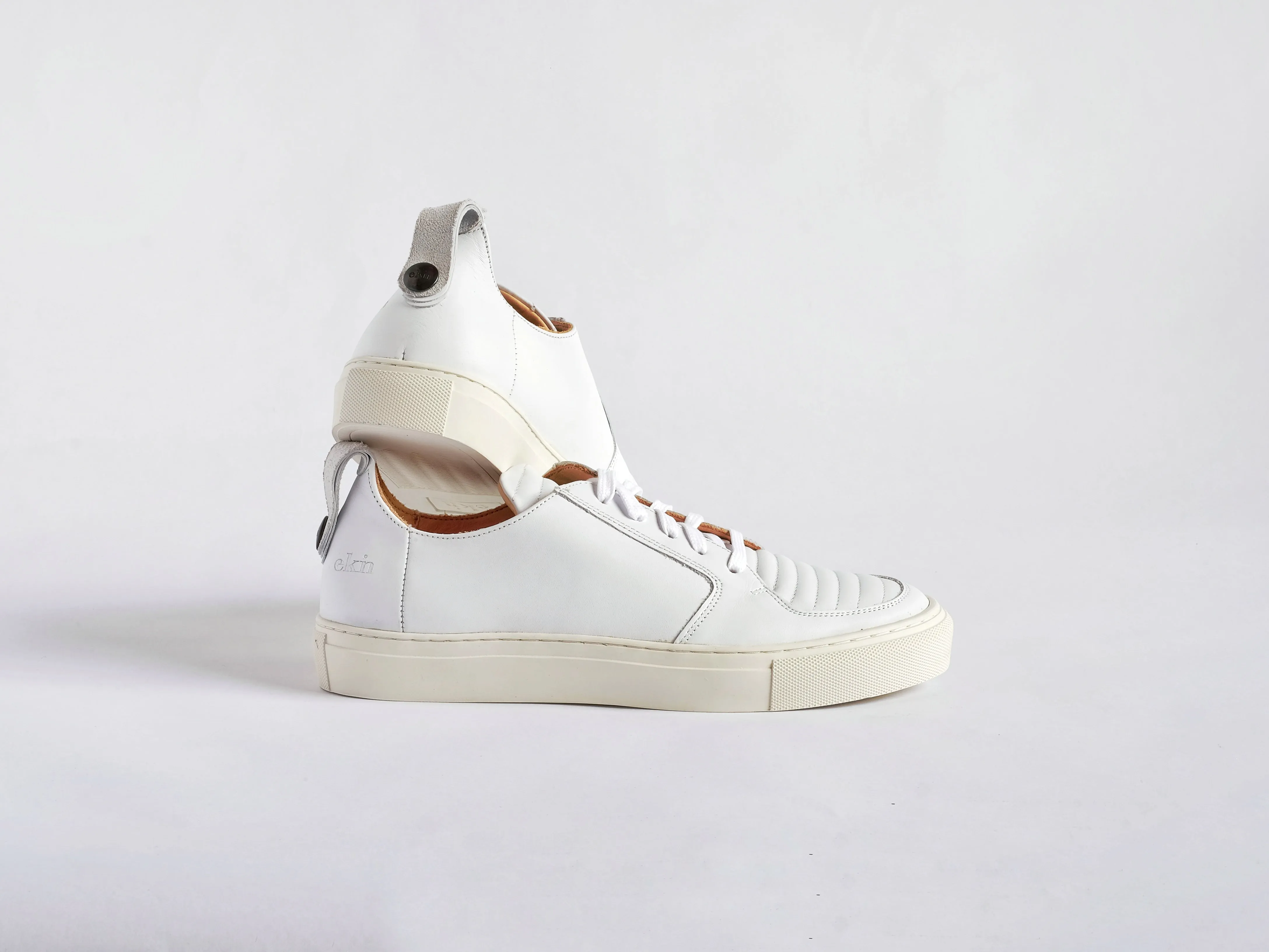 EKN Argan Low Sneaker White Leather