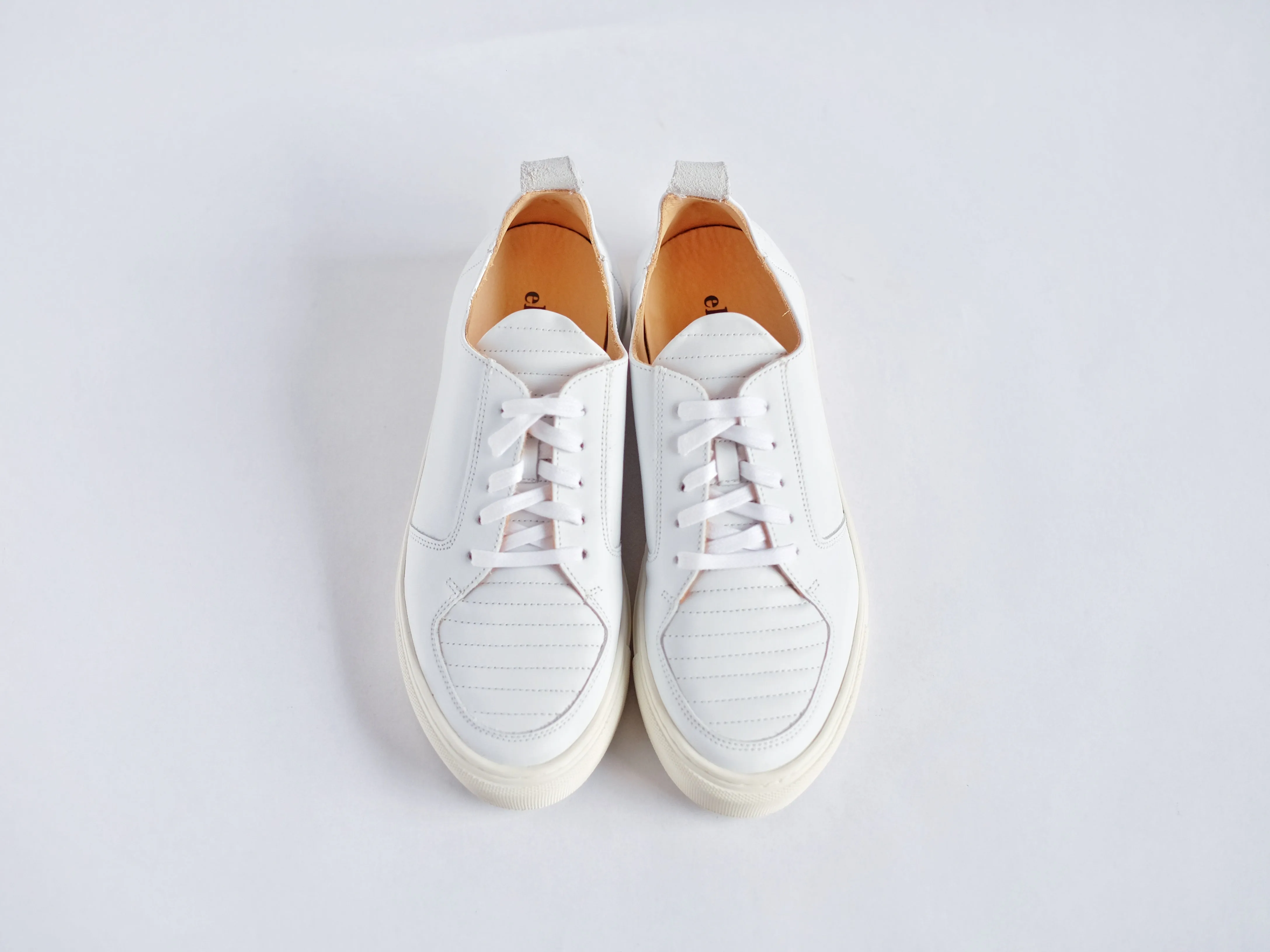 EKN Argan Low Sneaker White Leather