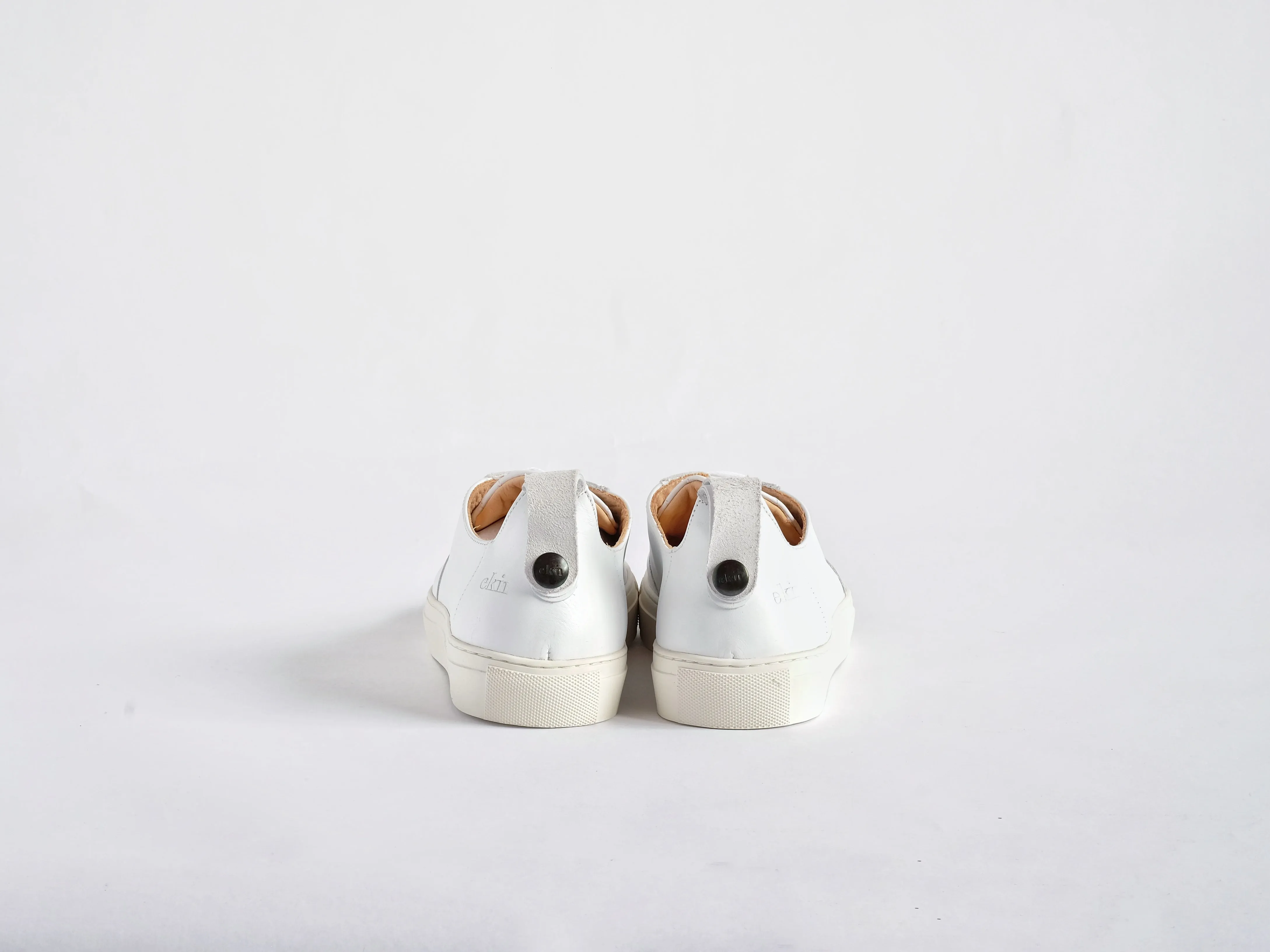 EKN Argan Low Sneaker White Leather