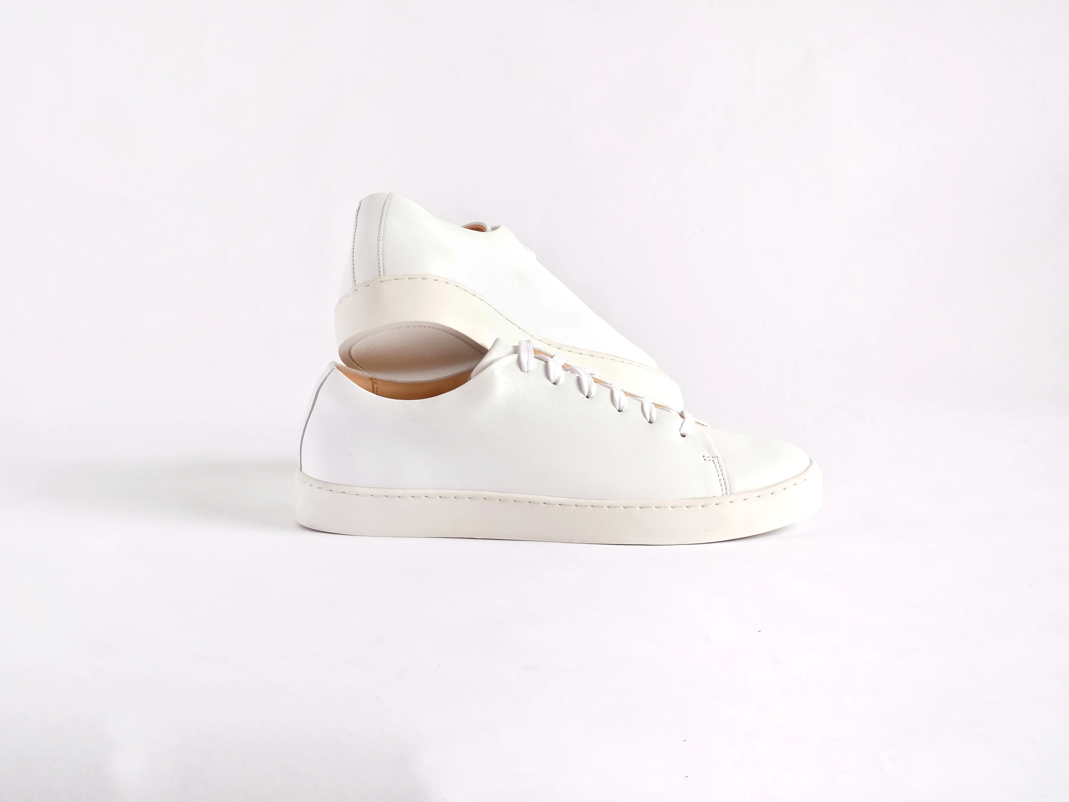 EKN Oak Sneaker White Leather