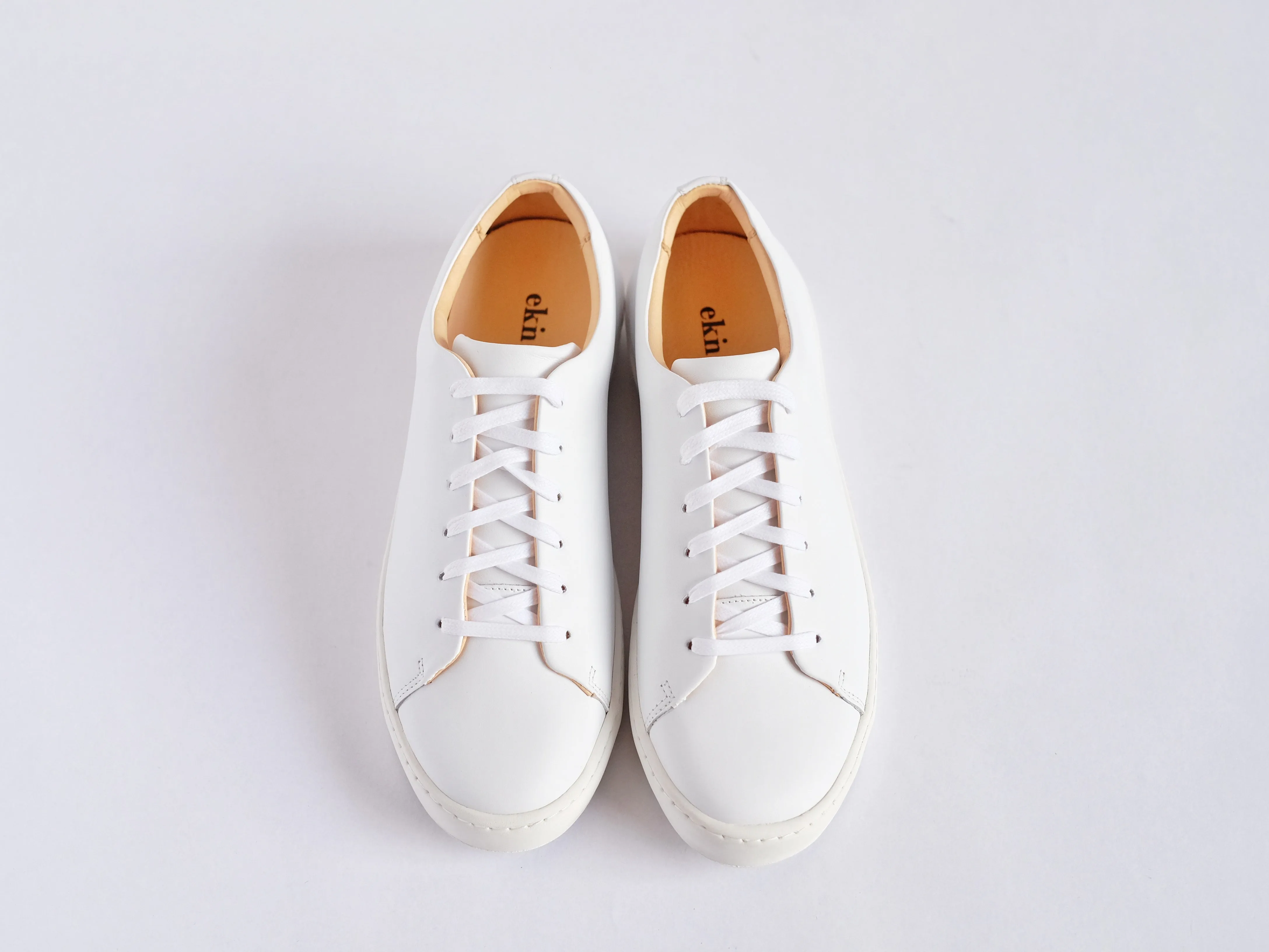 EKN Oak Sneaker White Leather