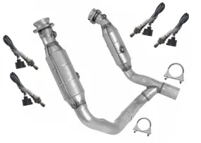 Engine Y Pipe W/ Dual Catalytic Converters for Ram Pick Up 1500 09-18 5.7L Hemi