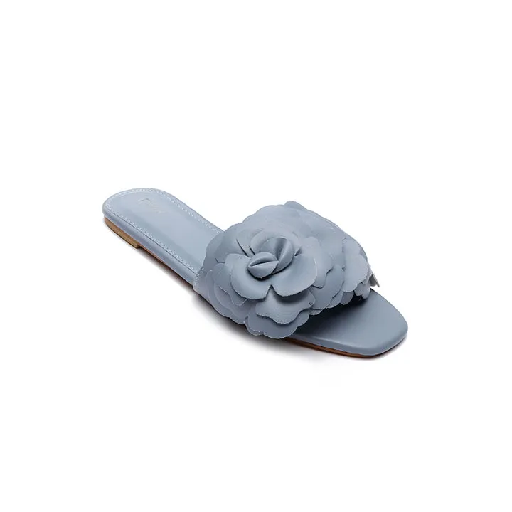 Faux Flower Slip On Sandal MY 222