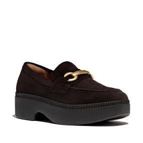 Fit-Flop  F-Luma Loafers Chocolate Brown פיט פלופ פ-לומה חום נשים