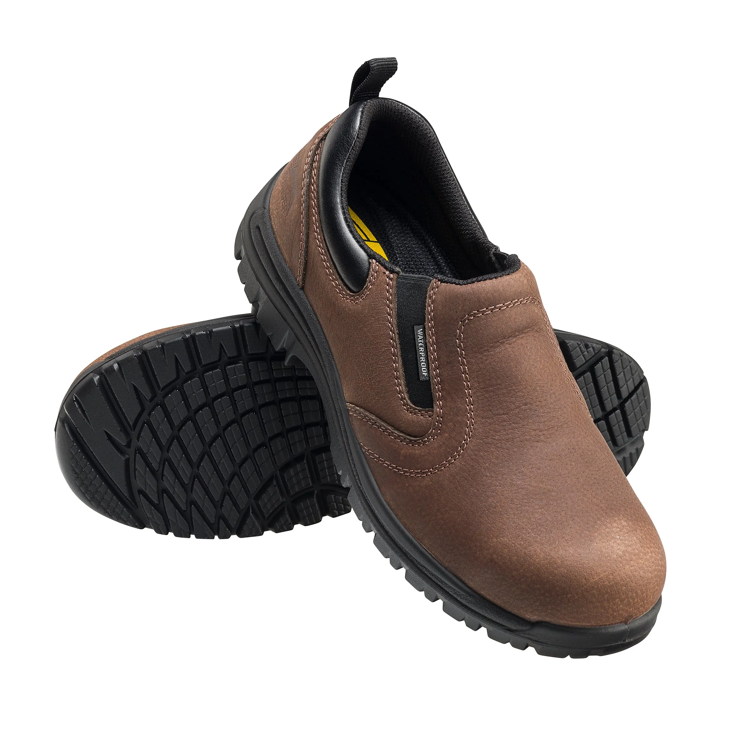 Foreman Brown Composite Toe EH WP Slip On Work Shoe