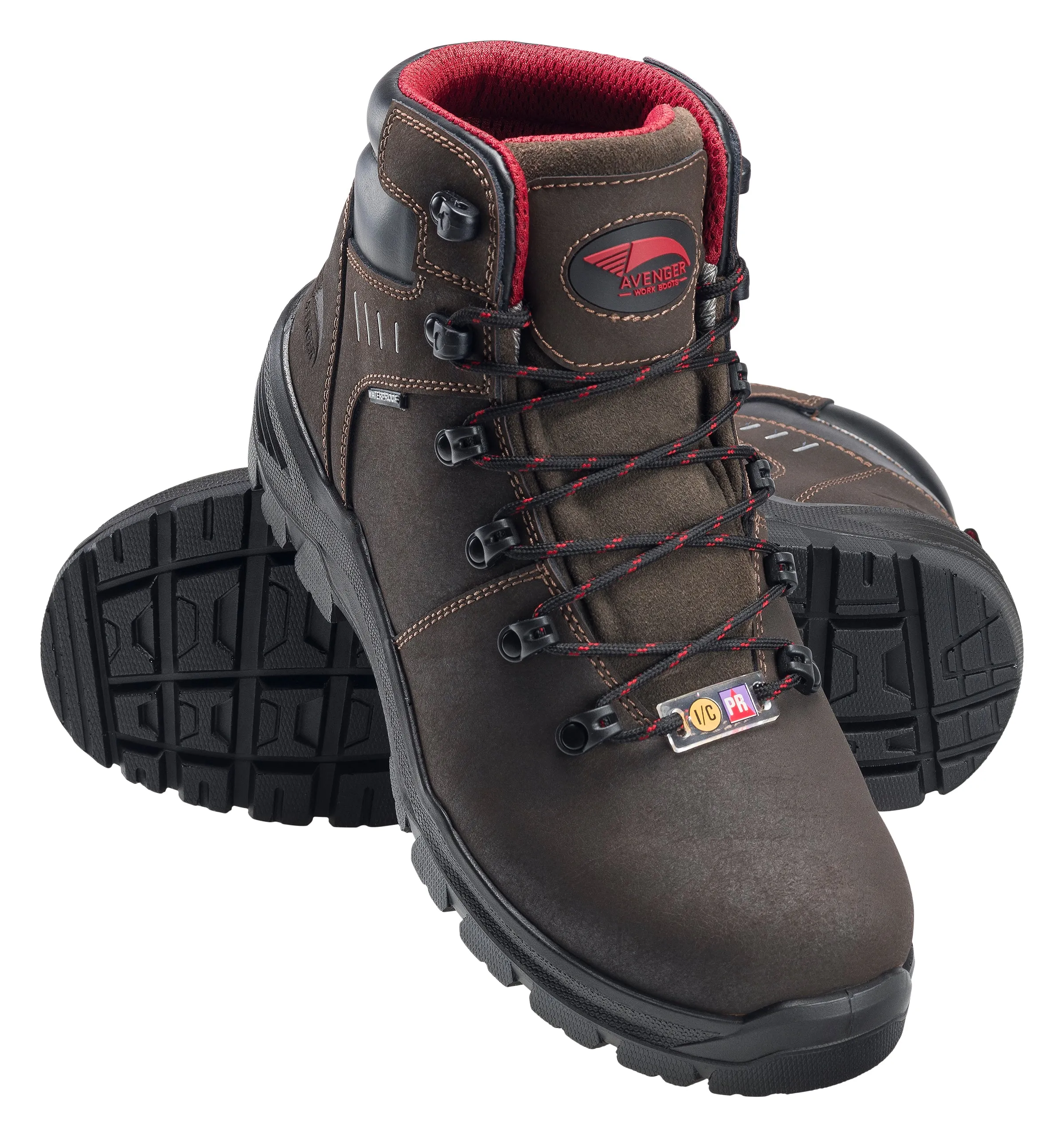 Foundation Brown Met 6" Carbon Toe WP PR Work Boot