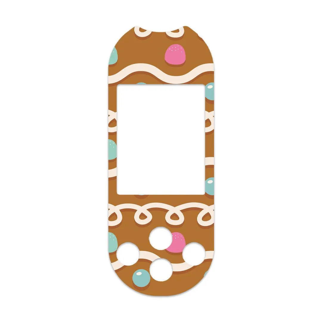 Gingerbread Sticker for OneTouch Verio Reflect Glucometer