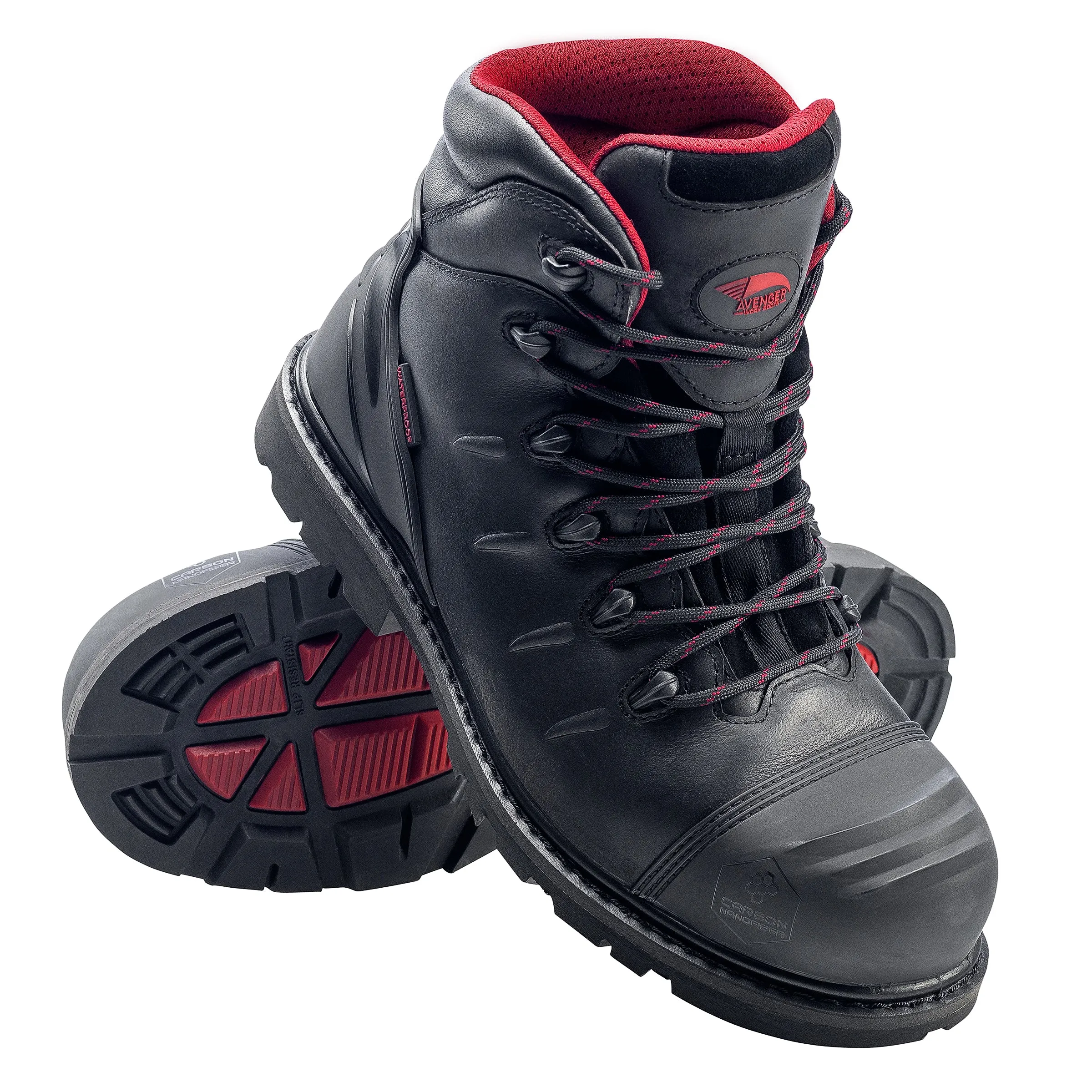 Hammer Black Carbon Toe EH PR WP 6" Work Boot