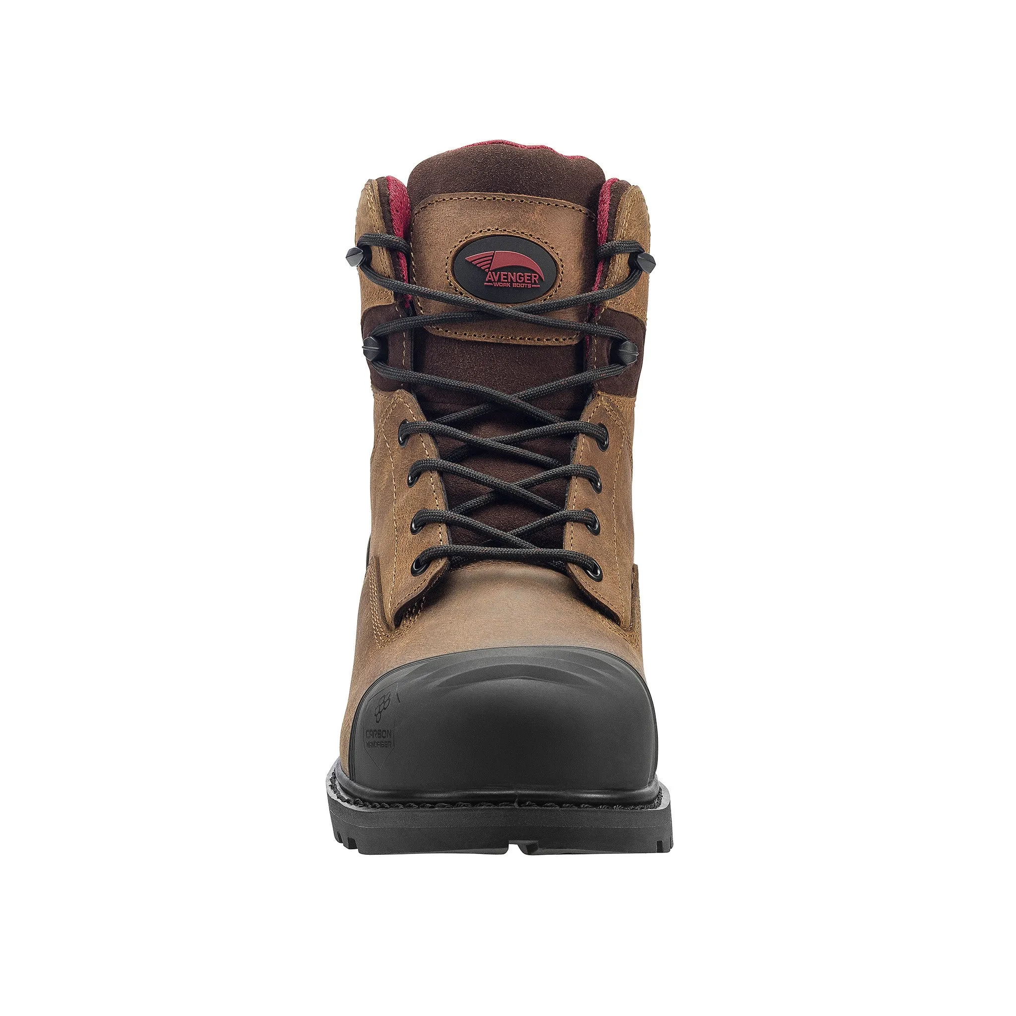 Hammer Brown Carbon Toe EH 6" Work Boot