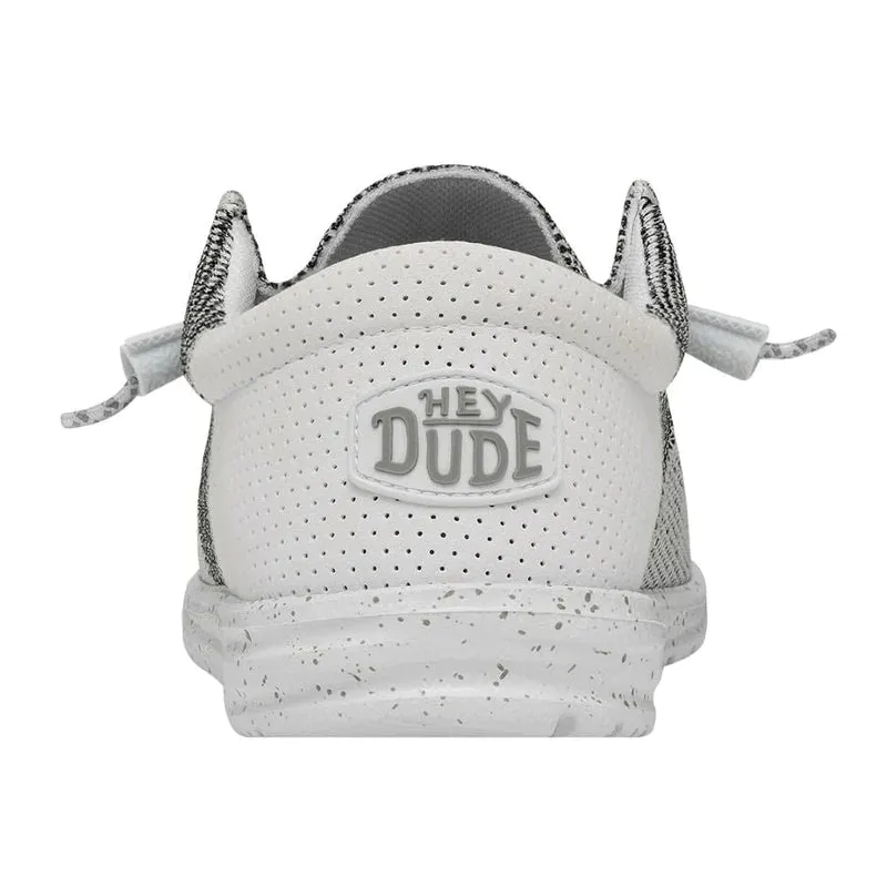 HEY DUDE Men's Wally Tri (Stone White)